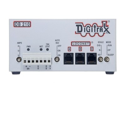 Digitrax DB210 Single 3/5/8 Amp AutoReversing DCC Booster