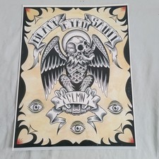 Original Traditional Tattoo Flash LARGE SIZE Print Poster Flyer Wall Ron Koupal