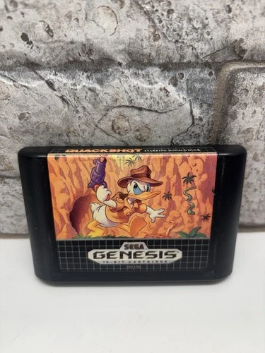 QuackShot Starring Donald Duck (Sega Genesis, 1991) Cartridge Only Tested
