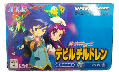 Atlus SMT Devil Children Ice Book DemiKids Light Version GBA Japan