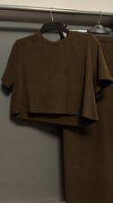 XL Top And Skirt Ladies Maternity Set From SHEIN