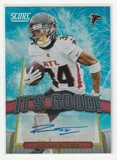 SCORE 2025 Ray Ray McCloud It's All Good Autograph #IGG-RMD Atlanta Falcons