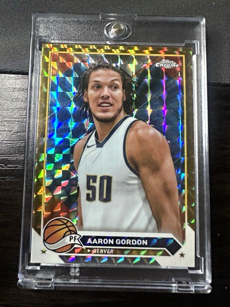 2023-24 Topps Chrome - Aaron Gordon Denver Nuggets /50 #95 Parallel/Variety