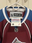 Colorado Avalanch Autographed/Signed Peter Forsberg Maroon Hockey Jersey Size XL — photo 2