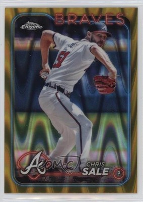 2024 Topps Chrome Gold RayWave Refractor 16/50 Chris Sale #144 5yd
