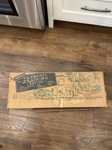 Marx U.S. Army Training Center Playset In Box Vintage