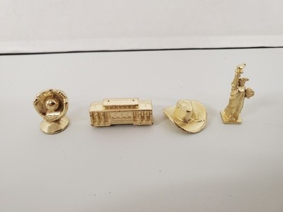 2015 Monopoly Here and Now Replacement Pieces   4 Movers Tokens