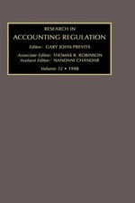 Gary John Previts Research in Accounting Regu...
