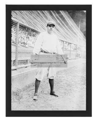 BABE RUTH BASEBALL NEW YORK CITY 1920 8X10 FRAMED PHOTO