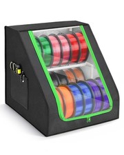 3D Printer Filament Storage Box Holds up to 21 Spools, 2-Tier Filament Rack an