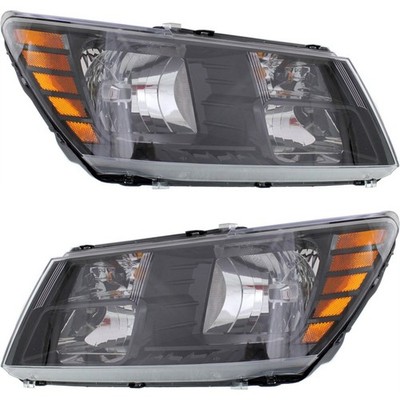 CH2503265, CH2502265 New Headlight Lamp Driver & Passenger Side LH RH for Dodge