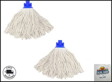 Cotton String Screw on Mop Replacement Head Compatible with All Standard US Pole