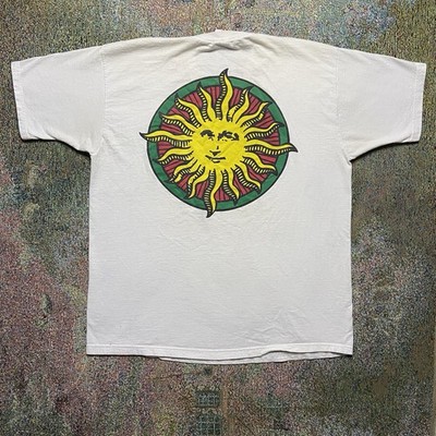 Vintage 90s Renaissance Pleasure Faire Sun Shirt Size XL Festival Stained Worn