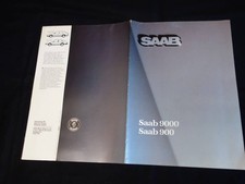 900 Quick Bid Saab 900 / 9000 Dedicated Catalog English Edition / 1985