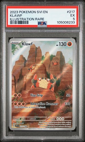 Klawf graded PSA 5 for sale on eBay