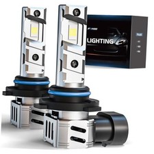 /HB4 Bulbs Fog Lights, 60W Super Bright 6000K Cool White, 1:1 Design with 9006