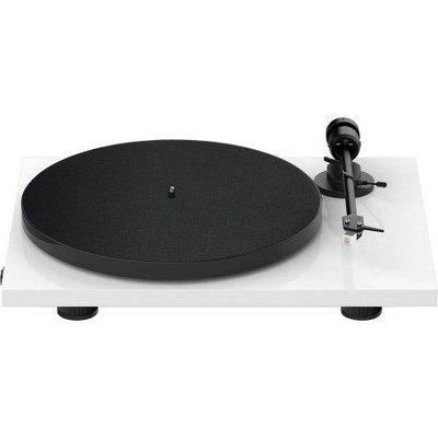 Pro-Ject E1 Schallplattenspieler Matt Weiß inkl. Audio Technica AT 3600L | Neu