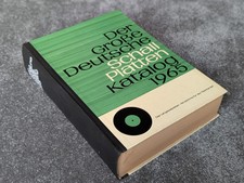 Der Große Deutsche Schallplattenkatalog 1965 Grammophon Gesellschaft Ariola...