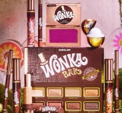  WILLY WONKA Sheglam Chocolate Scented Full Collection Box Makeup Bundle Set  