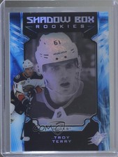 2018-19 SPx Shadow Box Rookies 104/298 Troy Terry #33 f0v
