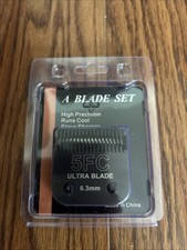 5FC 6.3mm Ultra Clipper Blade High Precision Fits Wahl Andis Oster Moser