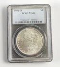 1902 O Morgan Silver Dollar PCGS MS-62 Vintage Slab Holder