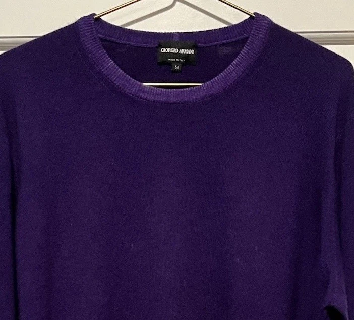 Giorgio Armani Cashmere Sweaters for Men for sale - eBay