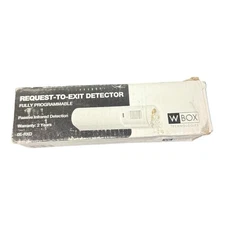 W Box 0E-RXD Passive Infrared Request to Exit Detector Fully Programmable – New