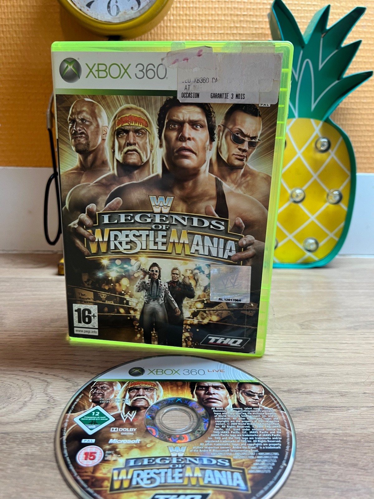 WWE Legends Of WrestleMania -  Xbox 360  - Pal