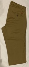 HUGO BOSS Chino Mens Beige Slim Fit Chino Trousers Size 32W  32L RRP £130