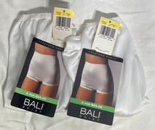 Vntg Bali Freeform Panty Full Coverage Nylon Brief 2142 Women's 2 pc Sz: 6