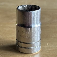 Proto Professional 9/16" Shallow Socket 1/2" Drive 12 Point 5418 USA