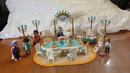 Playmobil 5339 Wedding Reception Victorian Mansion Excellent Used Condition