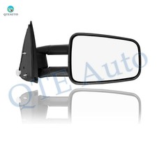 Rh Non-heated Manual Folding Towing Mirrors To 2001 2002 Chevy Silverado 2500 Hd