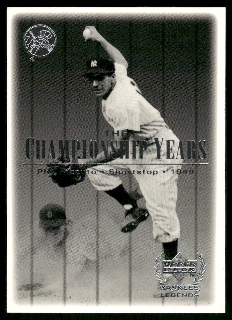 Phil Rizzuto 2000 Upper Deck Yankees Legends New York Yankees #77 NM