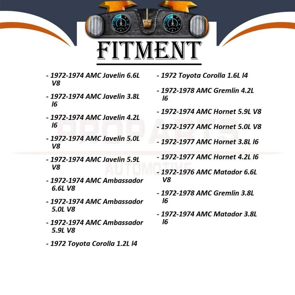 Paquete práctico 1 conector de interruptor de seguridad neutro para 1972-1988 AMC Foto 2 de 4