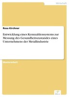 Rosa Kirchner | Entwicklung Eines Kennzahlensystems Zur Messung Des...