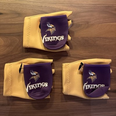 Fireball x Minnesota Vikings Glove Bottle Can Sleeve Coolers Holders Lot