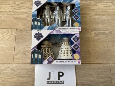 Doctor Who Geschichte der Daleks & Rache der Cybermen Sammelfiguren Sets