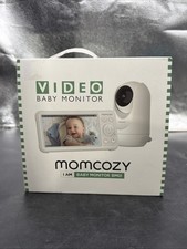 NEW Momcozy Video Baby Monitor 5" 1080p White with Night Vision BM01