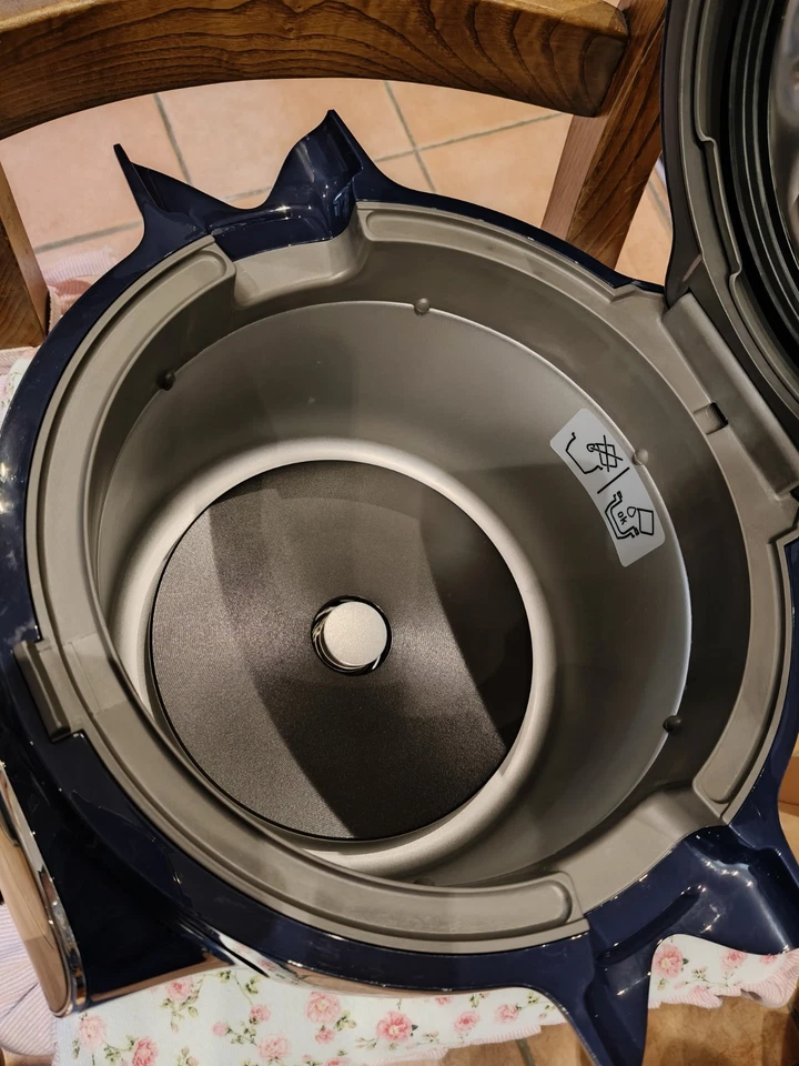 Moulinex Cookeo+ Intelligent Multicooker Blu 6L - NUOVO MAI USATO-150 ricette - Immagine 3 di 4