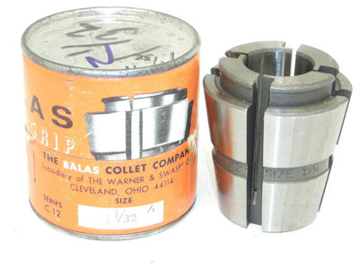 NEW BALAS C12 STYLE SPRING COLLET 1-1/32'' C-12   1.0312