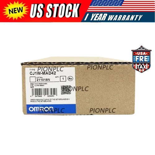 CJ1W-MAD42 New in Box Omron CJ1W-MAD42 Analog I/O Unit US STOCK US Free TAX vip - Picture 1 of 1