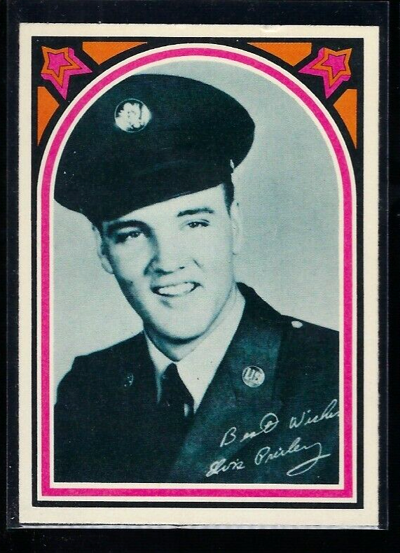 ELVIS PRESLEY TRADING CARD (Elvis Facts) #44 - BOXCAR ENTERPRISES