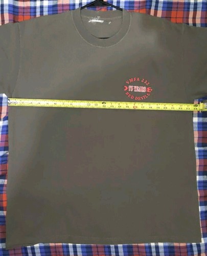 Marine Fighter Attack Squadron 232 (VMFA-232) Crewneck Short Sleeve T Shirt XL - Picture 13 of 17