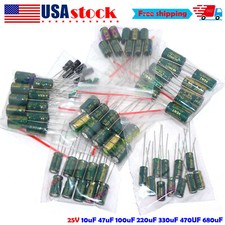 25V 10uF 47uF 100uF 220uF 330uF 470/680uF Radial Electrolytic Capacitors