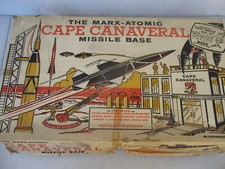 Marx Atomic Cape Canaveral Missile Base Playset Vintage Toy Soldier Sci Fi War