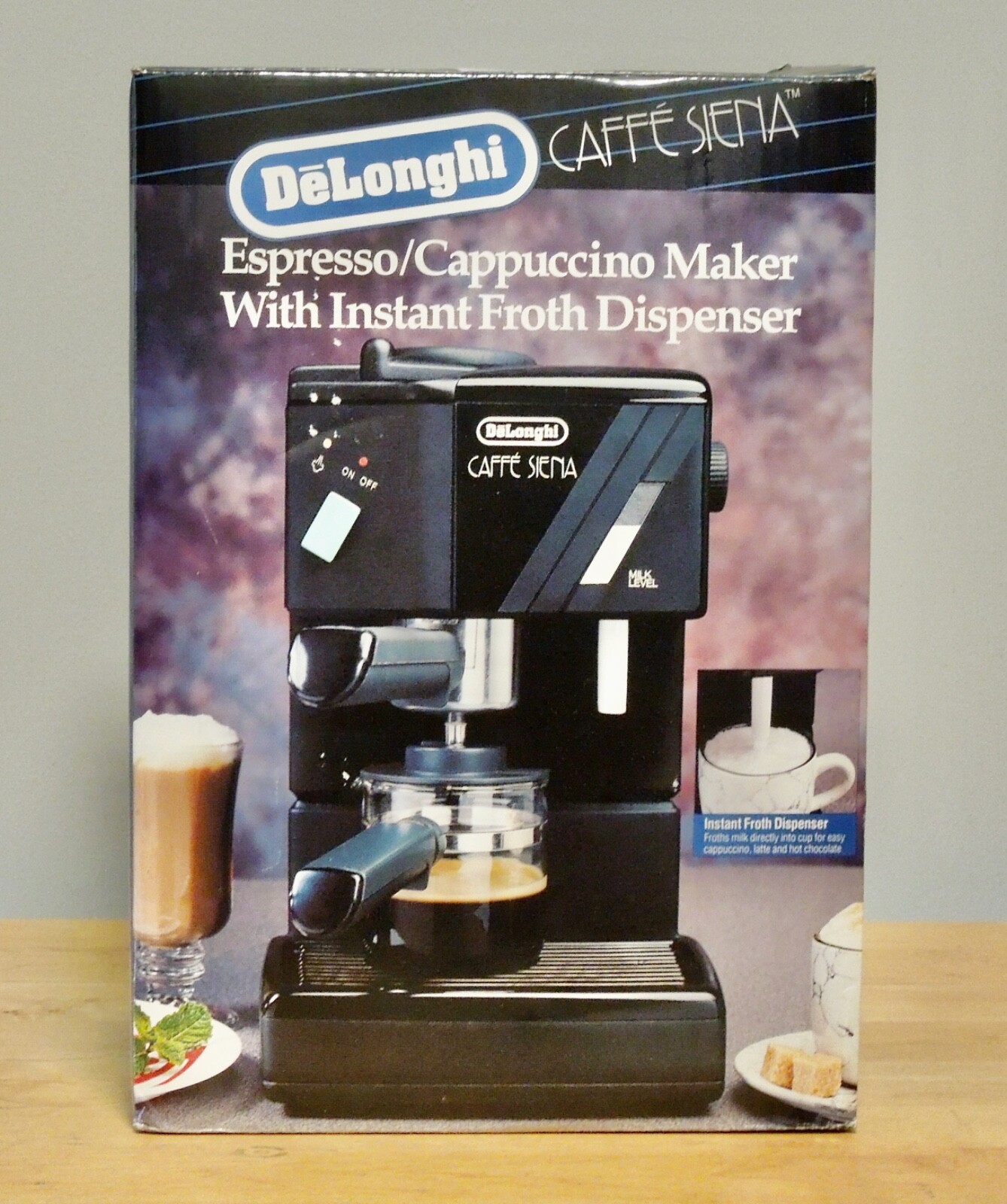 Brand New 1990s DeLonghi CAFFE SIENA Espresso/Cappuccino Maker  Model BAR-9IU
