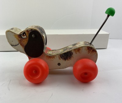 snoopy pull toy vintage
