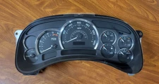 03-06 CADILLAC ESCALADE INSTRUMENT GAUGE CLUSTER SPEEDOMETER BLACK PLATINUM 